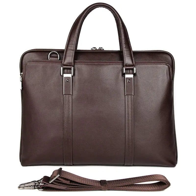 Men's Leather Briefcases-Business Bag Briefcases
