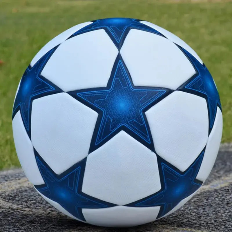 Size 5 Football Soccer Ball Competition Training PU Leather Football