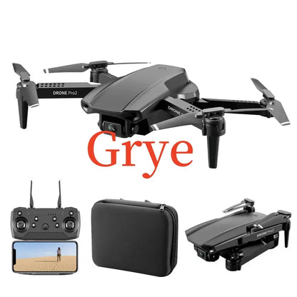 folding drone with camera E99Pro2 Folding UAV HD Aerial Photography - Bookerads Merch Shop